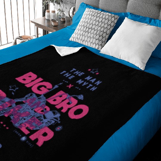 Big Bro And Biker The Man The Myth The Legend Baby Blankets