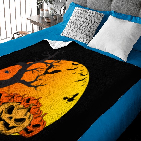 Halloween Night Baby Blankets