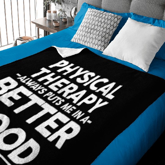 Physical therapy Baby Blankets