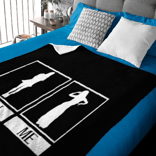 You: Normal Woman Me: Belly Dancer - Belly Dance Baby Blankets