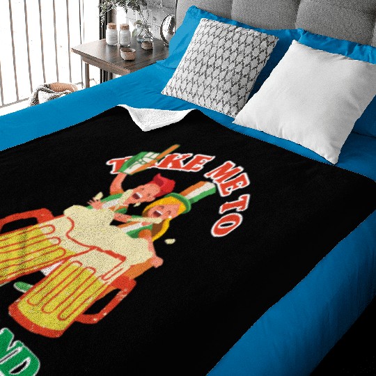 TAKE ME TO IRELAND Baby Blankets