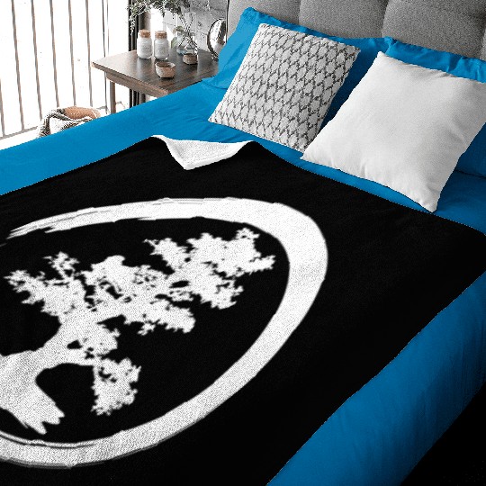 japanese bonsai tree Baby Blankets