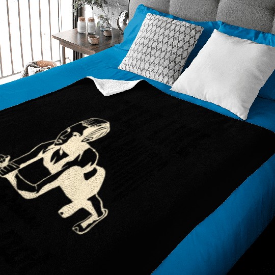 Fitness woman workout Gym Sports Baby Blankets