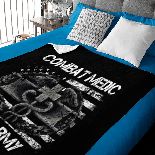 Us Army Combat Medic U.S Army Veteran Baby Blankets