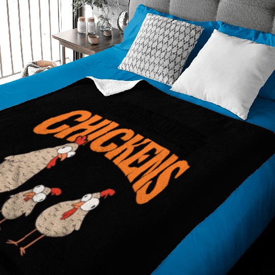I Just Really Like Chickens Ok Chicken Baby Blankets