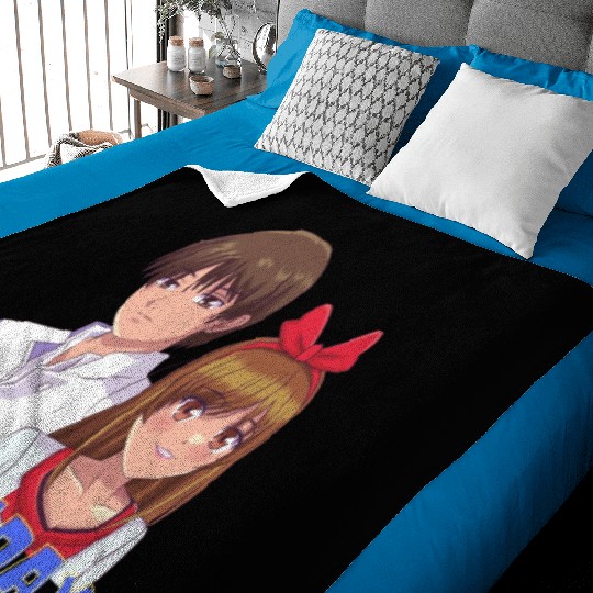 Anime Boy and Girl Day of The Week Thursday Baby Blankets