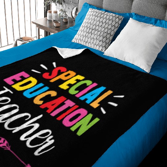Special Education Teacher Cute Sped Awareness Baby Blankets