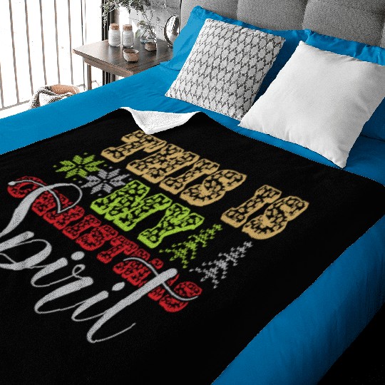 this is my christmas Spirit Baby Blankets