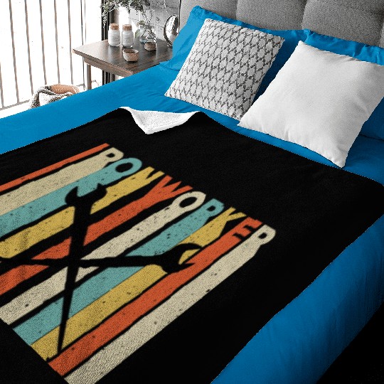 Ironworker Baby Blankets