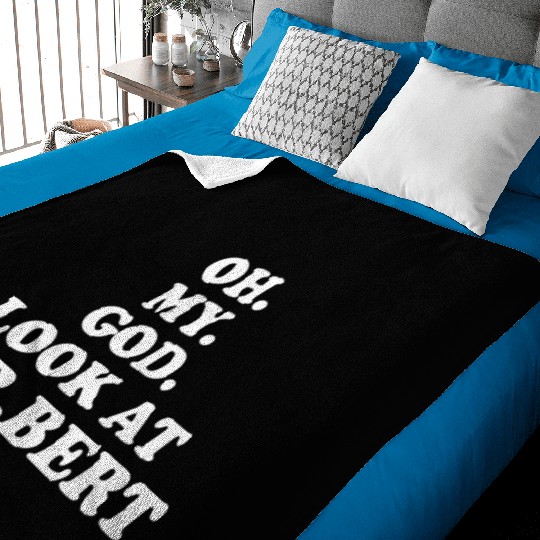 oh my god look at herbert design Baby Blankets