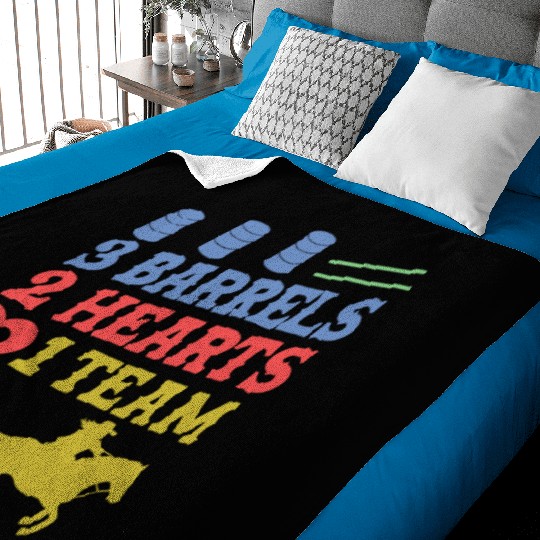 Barrel Racing Baby Blankets