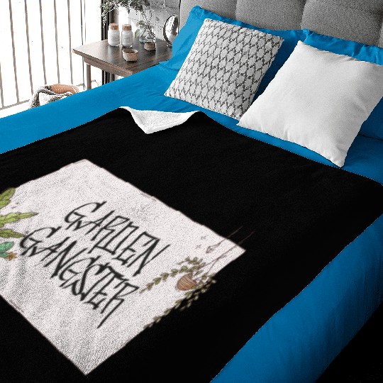 Garden Gangster Flower Enthusiast Baby Blankets