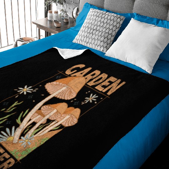 Garden Gangster Flower Enthusiast Baby Blankets