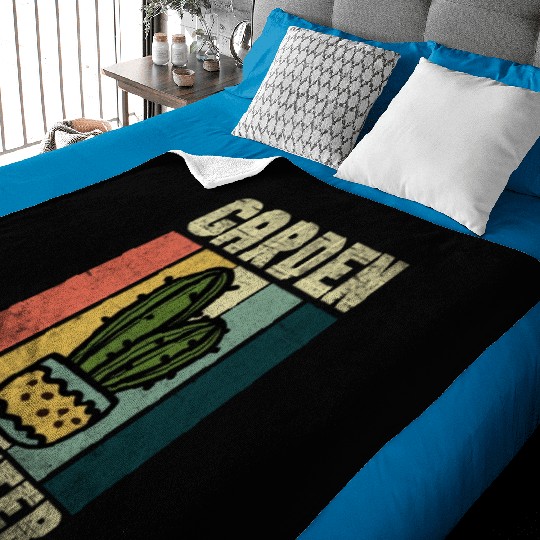 Garden Gangster Flower Enthusiast Baby Blankets