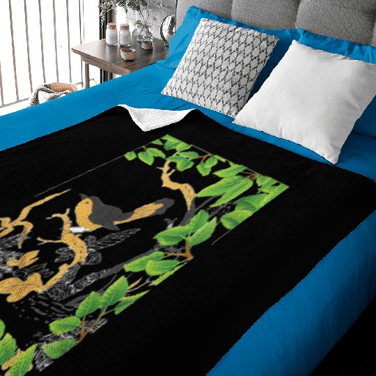 Bird Nature Baby Blankets