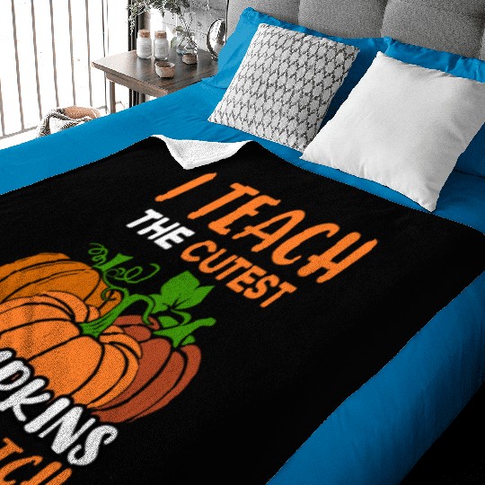 Teacher Halloween Pre-K Teacher Kindergarten Cutes Baby Blankets