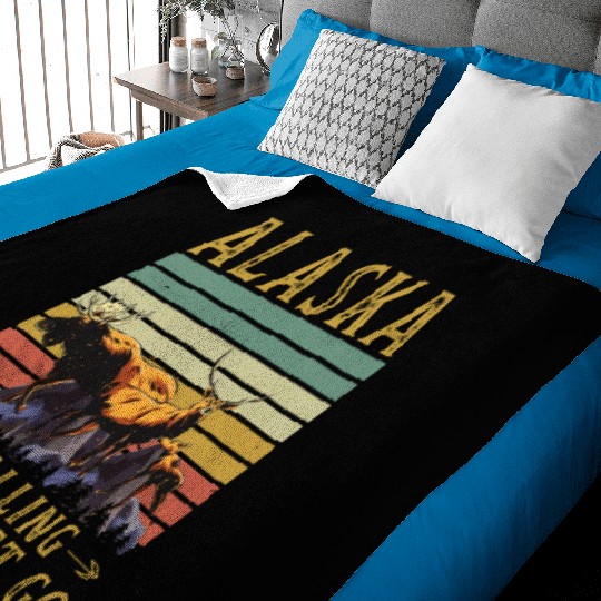 Alaska Gift USA Natur Bär Denali Grizzly Wald Baby Blankets