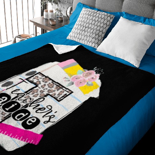 Teachers Aide Teacher Assistant Baby Blankets