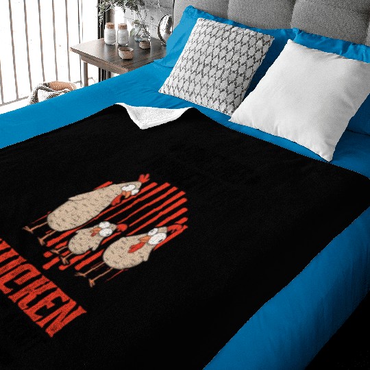 Chickens Gift Chicken Baby Blankets