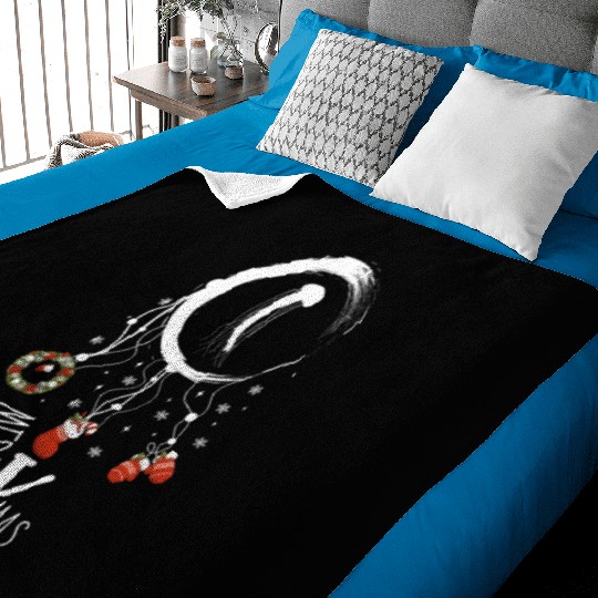 Winter dreamcatcher Christmas Jellyfish Baby Blankets