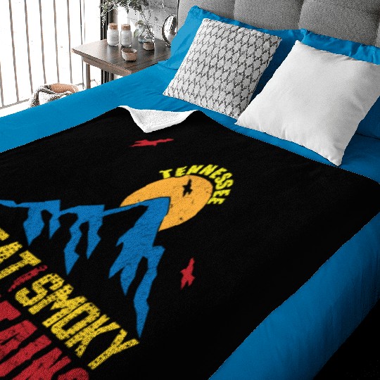 Great Smoky Mountains Tennessee Mountain Hiking Baby Blankets