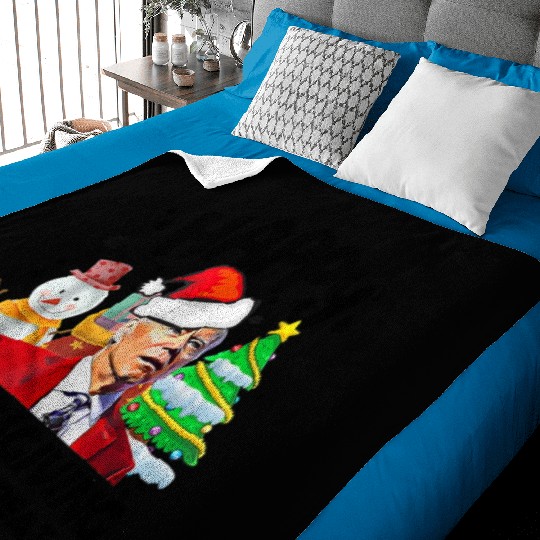 Joe Biden Merry Thanksgiving Trick Or Treat Baby Blankets