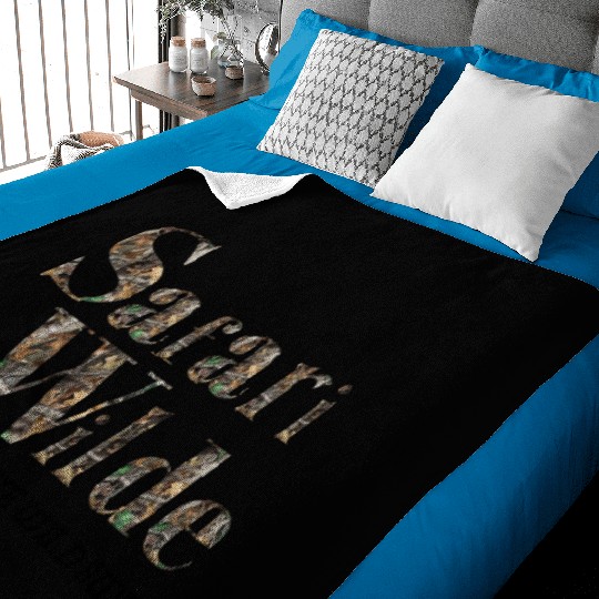 Safari Wilde Mossy Oak Camo Baby Blankets