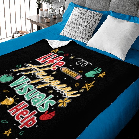 Sped Teacher Special Education Teacher Baby Blankets