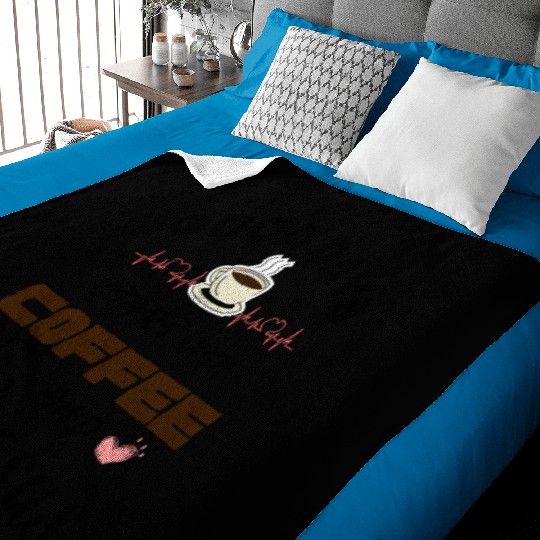 Good days start with coffee and jesus Baby Blankets