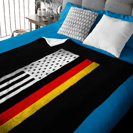 Germany Design for proud German Americans Baby Blankets