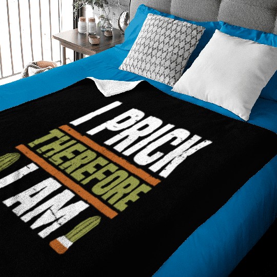 Cactus Gardening Baby Blankets