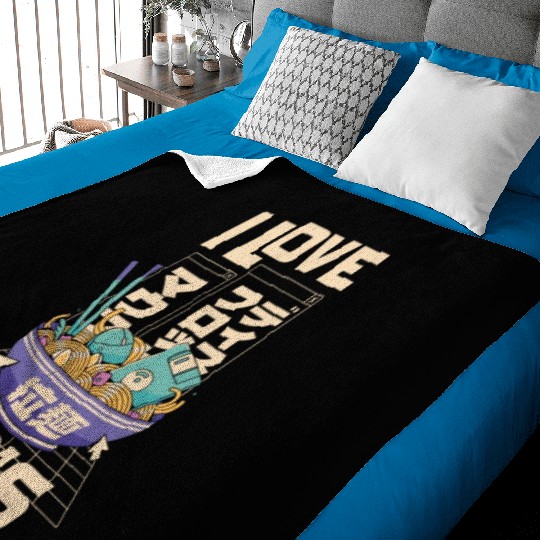 1990's 90s I Heart Nineties I Love the 90's Old Baby Blankets