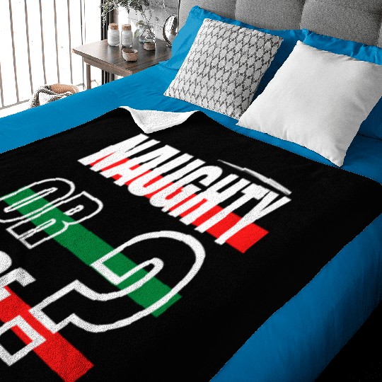 Naughty or Nice? Baby Blankets