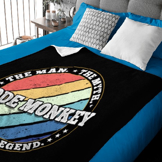 Code Monkey. The man. The myth. The legend. Baby Blankets