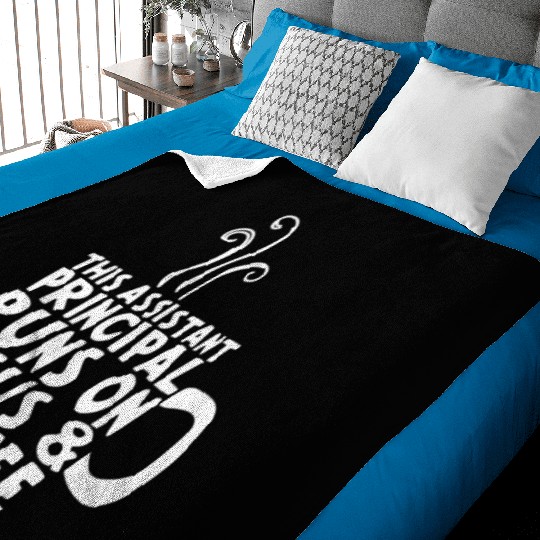 Assistant Principal Baby Blankets