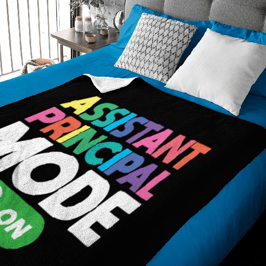 Assistant Principal Baby Blankets