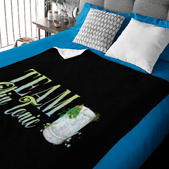 Team Gin Tonic Cocktail for Bartender Baby Blankets
