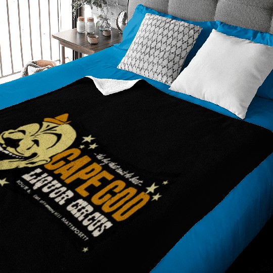 Vintage Clown Liquor Store Baby Blankets