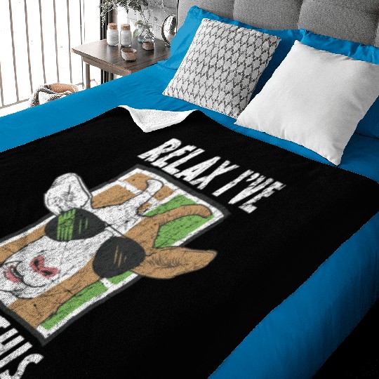 Relax I've Goat This Goat Whisperer Farm Animal Baby Blankets