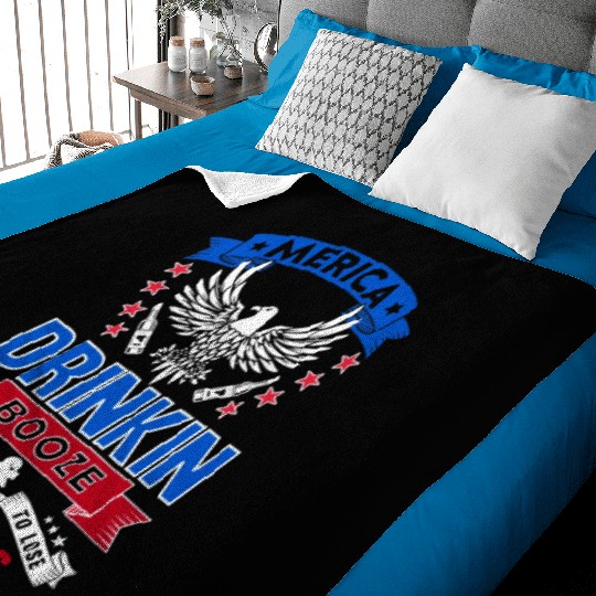 Merica, drinking booze, refusing to lose since 177 Baby Blankets