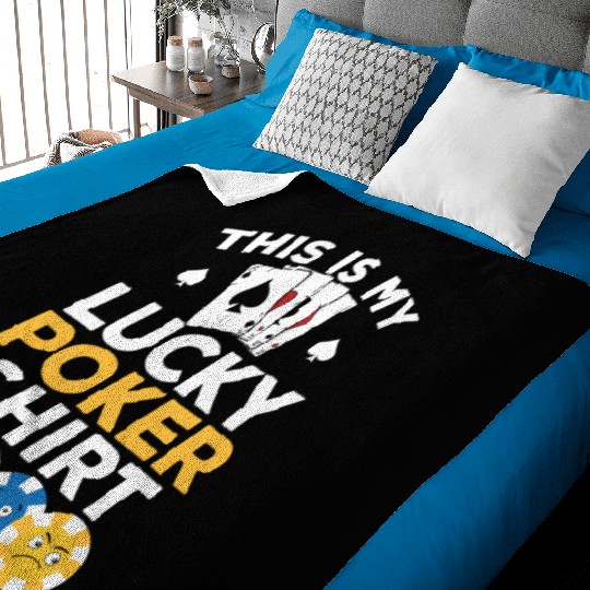 Poker Player - This Is My Lucky Poker Baby Blankets - Poke