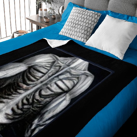 Craiyon AI Surreal Muscles Torso Robot Bones Weird Baby Blankets