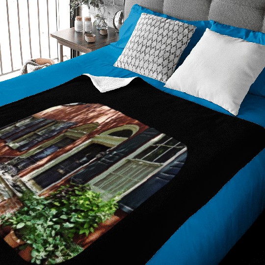 Philadelphia PA - Street in Society Hill Baby Blankets