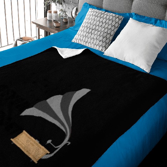 Never Forget Retro Vintage Cassette Tape Graphic Baby Blankets