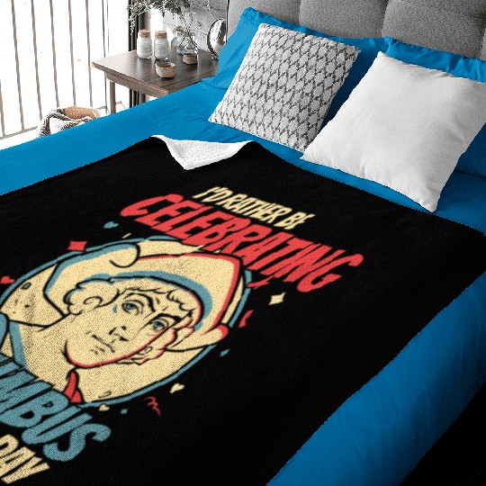 Columbus Day 1492 Baby Blankets