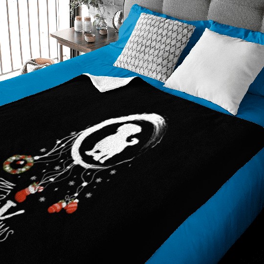 dog dreamcatcher Christmas Shih Tzu Baby Blankets