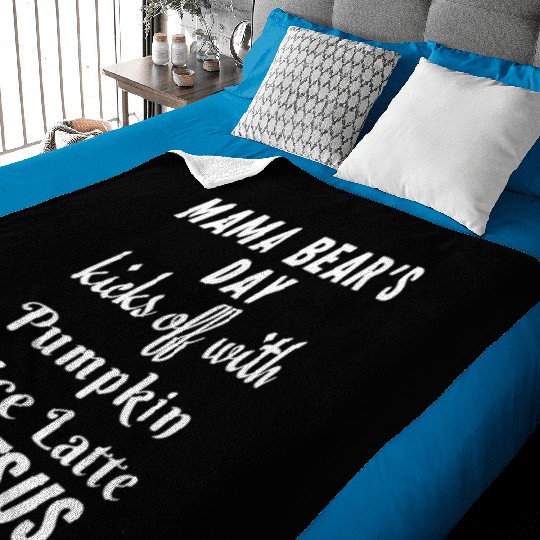 MAMA Bear's Day kicks off with Pumpkin Spice Latte Baby Blankets