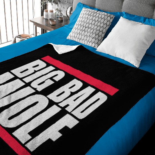 big bad wolf quote Baby Blankets