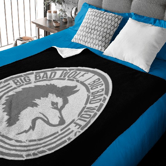big bad wolf quote Baby Blankets
