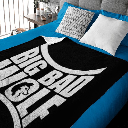 big bad wolf quote Baby Blankets